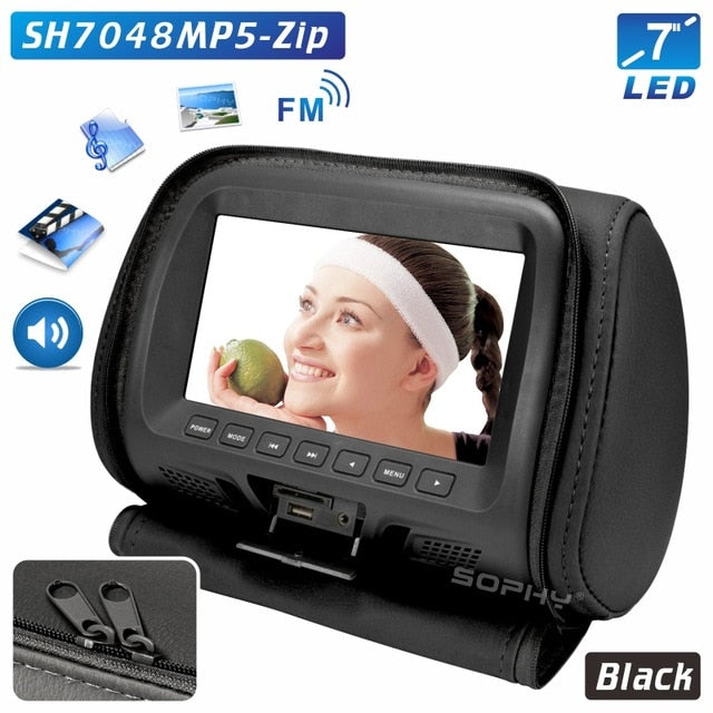 Universal 7 Inch Headrest Monitor - GadgetsVista