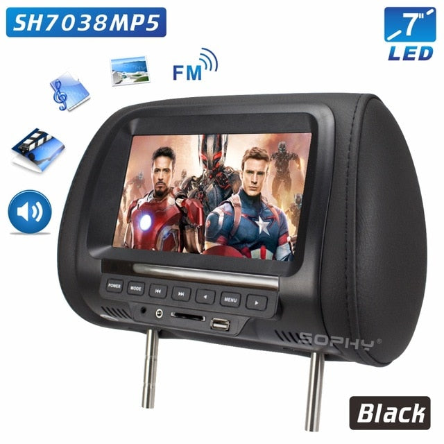 Universal 7 Inch Headrest Monitor - GadgetsVista