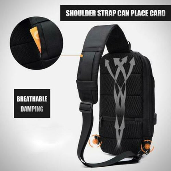Anti-theft Backpack With 3-Digit Lock - GadgetsVista