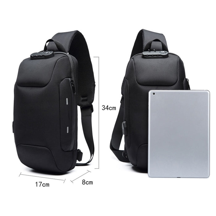 Anti-theft Backpack With 3-Digit Lock - GadgetsVista