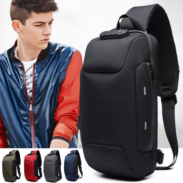 Anti-theft Backpack With 3-Digit Lock - GadgetsVista