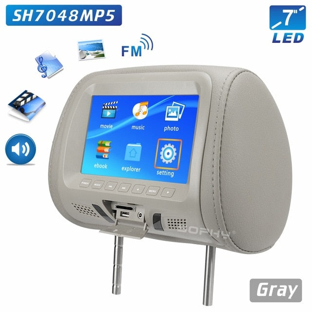 Universal 7 Inch Headrest Monitor - GadgetsVista