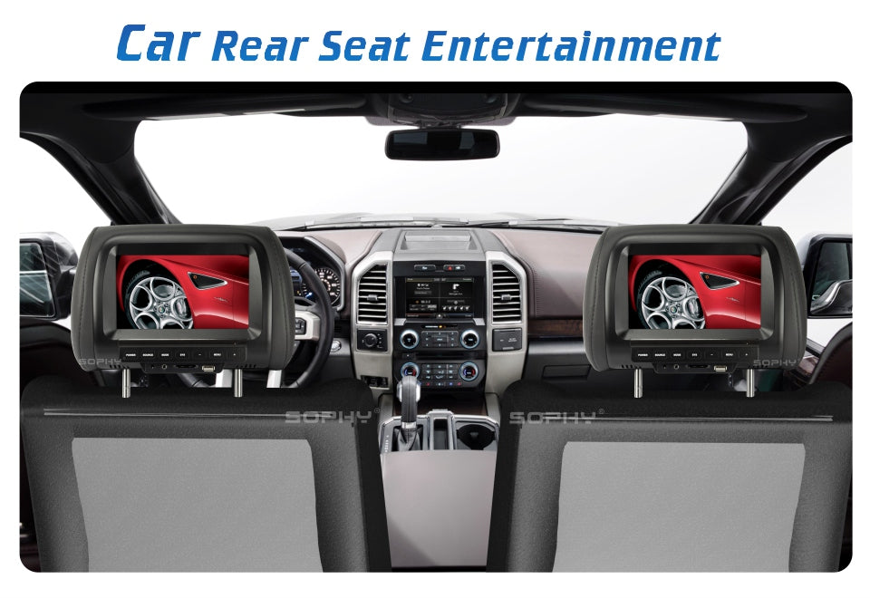 Universal 7 Inch Headrest Monitor - GadgetsVista