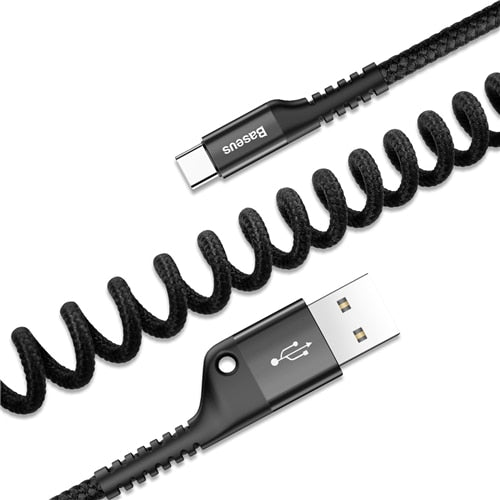 Spring USB Type C Cable - GadgetsVista