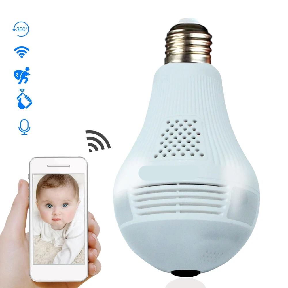 360 Degree LED Light 960P CCTV - GadgetsVista