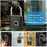 Keyless Fingerprint Smart Padlock - GadgetsVista